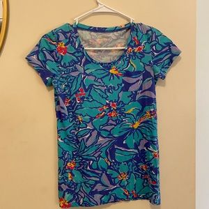 XS Lilly Pulitzer Mai Tai Tee